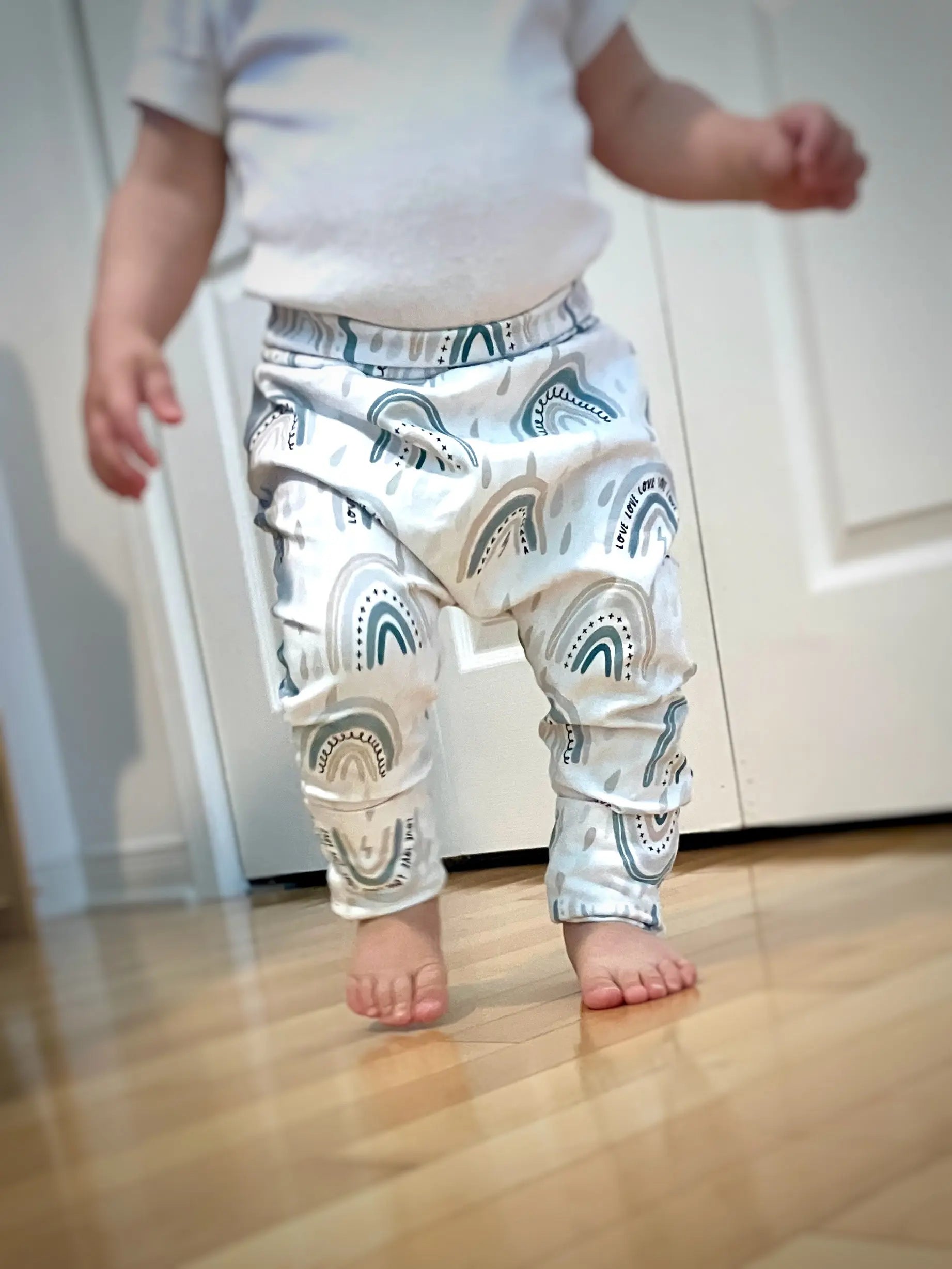Pantalons évolutifs - Devant - Bébé bonheur