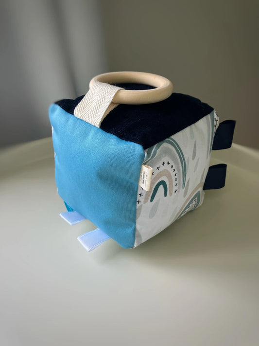 Cube d’éveil - Animaux marins et arc-en-ciel - Bébé bonheur